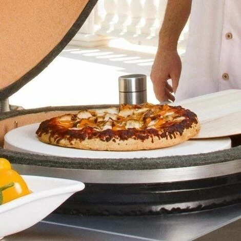 KAMADOJOE Pierre à Pizza Pour Kamado Joe Classic - Ø 38 Cm 4 KAMADOJOE Pierre à Pizza Pour Kamado Joe Classic - Ø 38 Cm – Image 2
