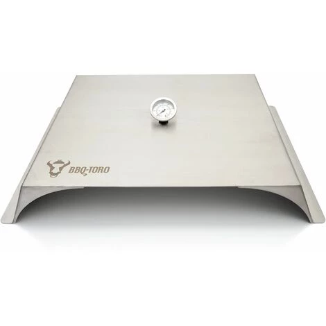 BBQ-Toro Set De La Rehousse De Pizza En Acier Inoxydable Pour Grill à Gaz | 56 X 39 Cm | Pierre à Pizza Et Pelle 4 BBQ-Toro Set De La Rehousse De Pizza En Acier Inoxydable Pour Grill à Gaz | 56 X 39 Cm | Pierre à Pizza Et Pelle – Image 2