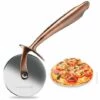 AIHOM Roulette à Pizza En Acier Inoxydable Découpe Pizza Poignée Ergonomique Couteau à Pizza Lame Durable -Four à pizza Soldes 2022 22478754 1
