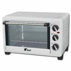 SUINGA Four électrique 18 Litres Blanc 1200W 100º-230ºC, 43x30x29 Cm