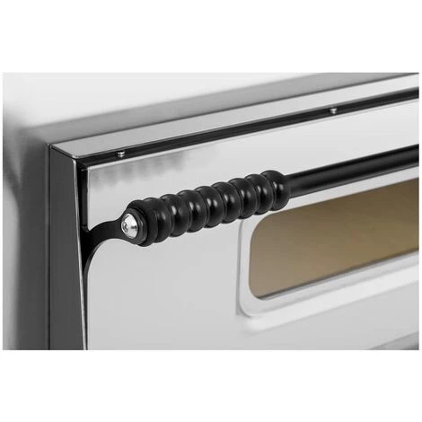 Royal Catering Four À Pizza Électrique 2 Étages @ 66x99x14cm 14,4kW 400V 455°C - Bleu, Blanc, Marron 5 Royal Catering Four À Pizza Électrique 2 Étages @ 66x99x14cm 14,4kW 400V 455°C - Bleu, Blanc, Marron – Image 3