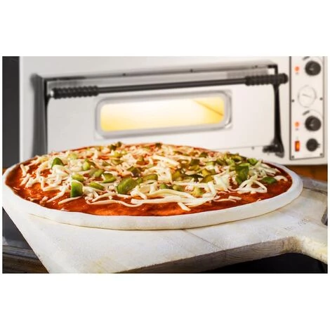 Royal Catering Four À Pizza Électrique 2 Étages @ 66x99x14cm 14,4kW 400V 455°C - Bleu, Blanc, Marron 7 Royal Catering Four À Pizza Électrique 2 Étages @ 66x99x14cm 14,4kW 400V 455°C - Bleu, Blanc, Marron – Image 5