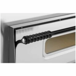 Royal Catering Four À Pizza Électrique 1 Étage @ 66x66x14cm 4,7kW 400V 455 °C - Argent -Four à pizza Soldes 2022 31841769 3