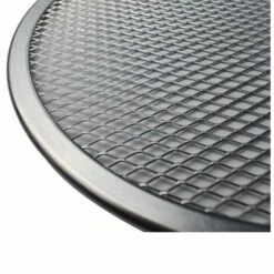 ILoveMilan Lot De 2 Moules à Pizza Ronds Perforés Antiadhésifs En Acier Carbone Ø20 Cm -Four à pizza Soldes 2022 33171856 3