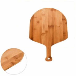 DEVENIRRICHE Pierre à Pizza Amazy Incl. Pelle à Pizza En Bambou, Feuille De Cuisson Permanente Et Insert - La Pierre à Pain Ultra-résistante Donne à Votre Pizza Le Goût Italien Original De La Pizza Croustillante Au Four à Pierre -Four à pizza Soldes 2022 33632926 4