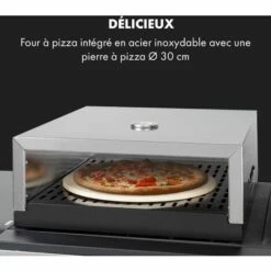 Klarstein Kingsville XL Barbecue Combiné Gaz Four à Pizza 20,5 KW 5+1 Brûleurs 9 Klarstein Kingsville XL Barbecue Combiné Gaz Four à Pizza 20,5 KW 5+1 Brûleurs -Four à pizza Soldes 2022 34686571 3
