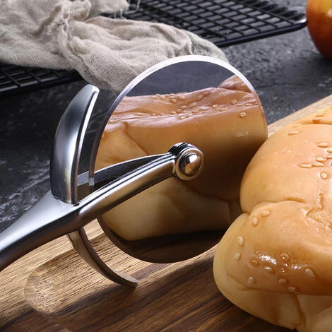 BETTERLIFE Coupe-pizza à Rouleau En Alliage De Zinc Coupe-pizza Coupe-pizza Outils De Cuisson De Cuisine(B 4 BETTERLIFE Coupe-pizza à Rouleau En Alliage De Zinc Coupe-pizza Coupe-pizza Outils De Cuisson De Cuisine(B – Image 2