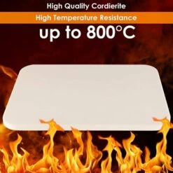 MVPOWER Ensemble De Pierres à Pizza Cordiérite Pour Four Ou Barbecue, Pelle à Pizza En Bambou, Planche De Charcuterie Spatule à Pizza Peel - Faire Une Base De Pizza Italienne | Plaque De Cuisson Pour Barbecue | Pain De Cuisson, 28,2 X 39,5 X 1 Cm 9 MVPOWER Ensemble De Pierres à Pizza Cordiérite Pour Four Ou Barbecue, Pelle à Pizza En Bambou, Planche De Charcuterie Spatule à Pizza Peel - Faire Une Base De Pizza Italienne | Plaque De Cuisson Pour Barbecue | Pain De Cuisson, 28,2 X 39,5 X 1 Cm -Four à pizza Soldes 2022 34719703 3
