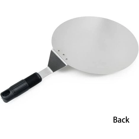 PERLE RARE Pelle à Pizza Ronde En INOX Avec Manche En Anti-dérapant Idéal Pour Les Gâteaux, Pizzas, Tartes 5 PERLE RARE Pelle à Pizza Ronde En INOX Avec Manche En Anti-dérapant Idéal Pour Les Gâteaux, Pizzas, Tartes – Image 3