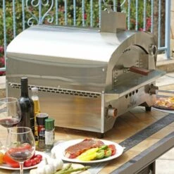 Bighorn Four à Pizza Portable à Gaz Avec Plaque Céramique 13 Pouces Barbecue - Acier Inoxydable+Marron 11 Bighorn Four à Pizza Portable à Gaz Avec Plaque Céramique 13 Pouces Barbecue - Acier Inoxydable+Marron -Four à pizza Soldes 2022 36001061 5