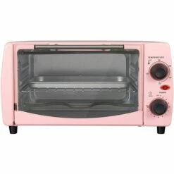 WOLTU Mini Four électrique Avec Minuterie.Four à Rôtir.12 Litres. 800 W. Rose