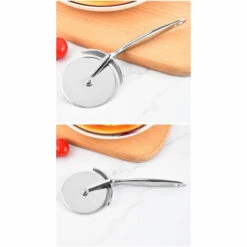 DONTODENT Roulette à Pizza En Acier Inoxydable Découpe Pizza Poignée Ergonomique Couteau à Pizza Lame Durable -Four à pizza Soldes 2022 40431313 3