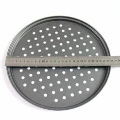 SUNFLOWER Moules à Pizza Ronde Grand Plaque Pizzas Perforées Anti-Adhésive Four Grille De Cuisson Professionnel -Four à pizza Soldes 2022 41543299 4