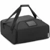 ROYAL CATERING Sac De Livraison Isotherme Professionnel 2 Ou 3 Boites À Pizza De 40,6 X 40,6 Cm - Noir