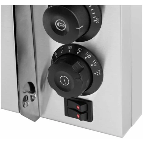 ROYAL CATERING Four à Pizza Four à Tarte Flambée 1 Chambre De Cuisson 2 000 W Ø 36 Cm - Noir 7 ROYAL CATERING Four à Pizza Four à Tarte Flambée 1 Chambre De Cuisson 2 000 W Ø 36 Cm - Noir – Image 5