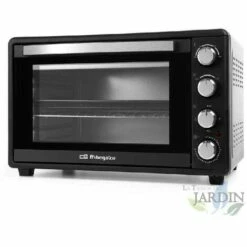 SUINGA Four à Convection Orbegozo 45 Litres. Puissance : 2000 W. Sélecteur De Température De 100 à 230°C.