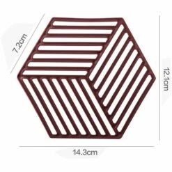 Dessous De Plats Kitchen Pot Coaster Tapis De Protection En Silicone 14.3*12.1cm Fontainebleau 4Pcs Noir Rouge Bleu Beige 9 Dessous De Plats Kitchen Pot Coaster Tapis De Protection En Silicone 14.3*12.1cm Fontainebleau 4Pcs Noir Rouge Bleu Beige -Four à pizza Soldes 2022 44559916 3