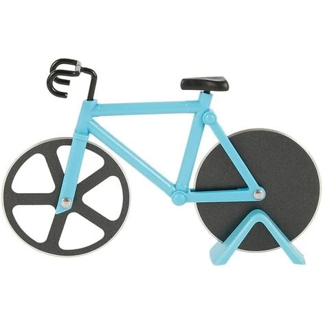 Kueatily Coupe-pizza Vélo Avec Support (Bleu) 3 Kueatily Coupe-pizza Vélo Avec Support (Bleu)