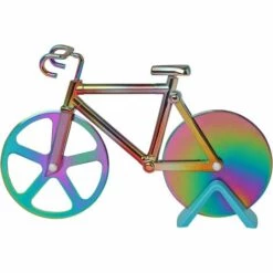 Kueatily Coupe-pizza Vélo, Multicolore
