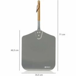 Mahlzeit Set De 4 Pièces Pour Pizza | Pierre à Pizza Avec Pelle, Coupe-pizza Et Spatule -Four à pizza Soldes 2022 49701788 3