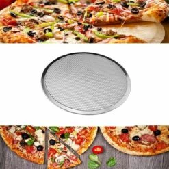 BEARSU Grille De Cuisson En Aluminium Pour Pizza, Moules Et Plaques à Pizza Pour Grille De Barbecue (13 Inches) -Four à pizza Soldes 2022 51167467 4