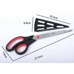 Ciseaux à Pizza En Acier Inoxydable De 28cm, Cuisine Cisailles En Ciseaux Avec Pelle Pizza Détachable, (Multi-fonction Pas Seulement Pour Pizza) Gadget De Cuisine,Starlight -Four à pizza Soldes 2022 51215882 3