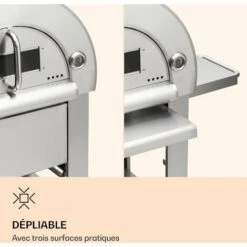 Klarstein Four à Pizza Diavolo Napoletana Poêle à Bois Acier Inoxydable 11 Klarstein Four à Pizza Diavolo Napoletana Poêle à Bois Acier Inoxydable -Four à pizza Soldes 2022 51286559 5