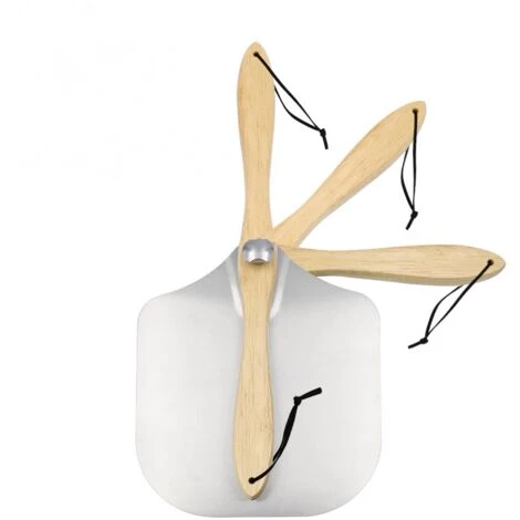 ZHUOXUAN 1 PCS Pelle à Pizza, Pelle à Pizza Planche à Pizza Aluminium, Pelle Pizza Long Manche En Bois, Pelle Grande Surface (60 * 30.5cm) Pour Four à Pain, Convient Pour Pizza Party 4 ZHUOXUAN 1 PCS Pelle à Pizza, Pelle à Pizza Planche à Pizza Aluminium, Pelle Pizza Long Manche En Bois, Pelle Grande Surface (60 * 30.5cm) Pour Four à Pain, Convient Pour Pizza Party – Image 2