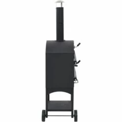 Topdeal Four à Pizza D'extérieur Au Charbon Pierre D'argile Réfractaire VDFF28483_FR -Four à pizza Soldes 2022 52102150 3