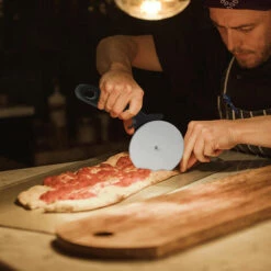 Hengda Pierre à Pizza 1,5 Cm épaisseur Cuisson Au Four Avec Spatule En Bois Pour Pizza Et Flammeküche,COUPE-PIZZA MULTIFONCTION -Four à pizza Soldes 2022 53416346 4