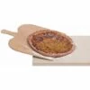 ROMMELSBACHER Pizzastein PS 16 Pizza- / Brotbackstein Mit Holzschaufel 35x35x1,4cm