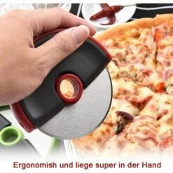Fei Yu Roulette Pizza Coupe Pizza Professionnel En Acier Inoxydable Avec Poignée ABS Antidérapante Pour La Pizza, Les Gâteaux, Le Pain -Four à pizza Soldes 2022 53658646 2