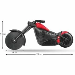 ECHOO Roulette à Pizza En Plastique En Forme De Moto En Acier Inoxydable（rouge） -Four à pizza Soldes 2022 54292809 5