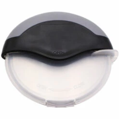 ECHOO Roulette à Pizza En Matériaux De Qualité Supérieure Avec Poignée Ovale Pour Une Prise En Main Confortable Et Protection Des Doigts (noir)