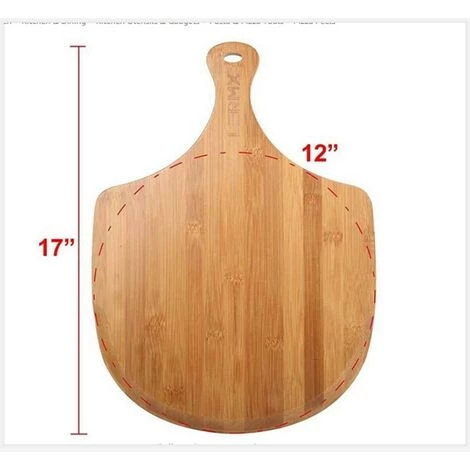 GUAZHUNIFR Pelle à Pizza En Bois 43 Pour 29 Cm, Pour Pizza, Spatule, En Bois De Hêtre De Cuisine, Accessoires Pelle à Four Maison, Planche à Découper Rectangulaire 5 GUAZHUNIFR Pelle à Pizza En Bois 43 Pour 29 Cm, Pour Pizza, Spatule, En Bois De Hêtre De Cuisine, Accessoires Pelle à Four Maison, Planche à Découper Rectangulaire – Image 3