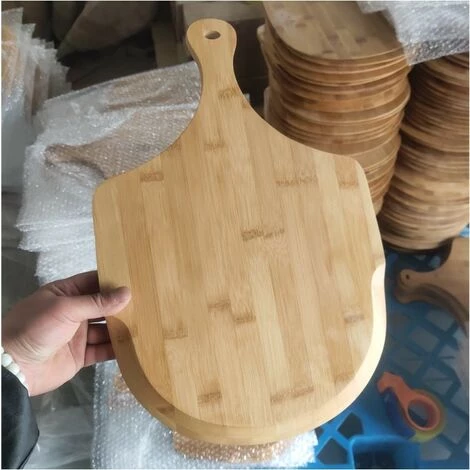 GUAZHUNIFR Pelle à Pizza En Bois 43 Pour 29 Cm, Pour Pizza, Spatule, En Bois De Hêtre De Cuisine, Accessoires Pelle à Four Maison, Planche à Découper Rectangulaire 6 GUAZHUNIFR Pelle à Pizza En Bois 43 Pour 29 Cm, Pour Pizza, Spatule, En Bois De Hêtre De Cuisine, Accessoires Pelle à Four Maison, Planche à Découper Rectangulaire – Image 4