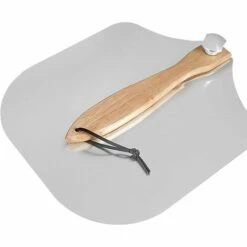 CHANCEY Pelle à Pizza En Métal Aluminium - Spatule à Pizza En Aluminium En Acier Inoxydable,Pelle à Pizza Avec Long Manche En Bois Pliable, Accessoires De Four à Pizza Pour Pain, Pâtisseries,SEMAket -Four à pizza Soldes 2022 56094529 3