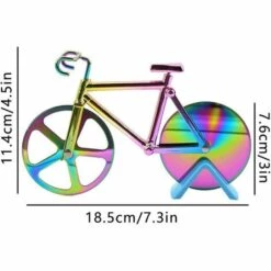 LTS FAFA Roulettes à Pizza, 2 Pièce Roulette à Pizza Vélo, Pizza Vélo En Acier Inoxydable, Coupe Pizza En Acier Inoxydable, Avec Support En Plastique, Pour Pizza Et Pate Pour Ustensiles De Cuisine 9 LTS FAFA Roulettes à Pizza, 2 Pièce Roulette à Pizza Vélo, Pizza Vélo En Acier Inoxydable, Coupe Pizza En Acier Inoxydable, Avec Support En Plastique, Pour Pizza Et Pate Pour Ustensiles De Cuisine -Four à pizza Soldes 2022 56405953 3