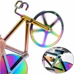 LTS FAFA Roulettes à Pizza, 2 Pièce Roulette à Pizza Vélo, Pizza Vélo En Acier Inoxydable, Coupe Pizza En Acier Inoxydable, Avec Support En Plastique, Pour Pizza Et Pate Pour Ustensiles De Cuisine 10 LTS FAFA Roulettes à Pizza, 2 Pièce Roulette à Pizza Vélo, Pizza Vélo En Acier Inoxydable, Coupe Pizza En Acier Inoxydable, Avec Support En Plastique, Pour Pizza Et Pate Pour Ustensiles De Cuisine -Four à pizza Soldes 2022 56405953 4