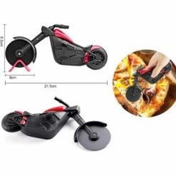 LTS FAFA Roulettes à Pizza,Roulette à Pizza Moto,Couteau à Pizza Inox,Lames Tranchantes Avec Revêtement Antiadhésif Et Béquille, Décoration Et Cadeau Créatif(21.5 * 8.5cm, Noir Et Rouge) 8 LTS FAFA Roulettes à Pizza,Roulette à Pizza Moto,Couteau à Pizza Inox,Lames Tranchantes Avec Revêtement Antiadhésif Et Béquille, Décoration Et Cadeau Créatif(21.5 * 8.5cm, Noir Et Rouge) -Four à pizza Soldes 2022 56494345 2