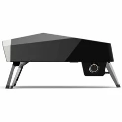 BARBECUE FRANCE Four à Pizza Nomade Au Gaz Avec Pierre à Pizza 30 Cm X 30 Cm - Léger - Compact - En Acier Inoxydable -Four à pizza Soldes 2022 56521262 2