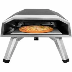 BARBECUE FRANCE Four à Pizza Nomade Au Gaz Avec Pierre à Pizza 30 Cm X 30 Cm - Léger - Compact - En Acier Inoxydable -Four à pizza Soldes 2022 56521262 3