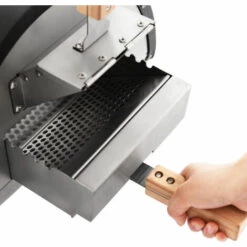 OUYIFAN Four à Pizza, Machine à Pizza, Four à Granulés De Pizza Incl. Pierre à Pizza 13 Pouces, Thermomètre, Pelle à Pizza, Acier Inoxydable -Four à pizza Soldes 2022 57493621 4