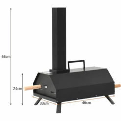 OUYIFAN Four à Pizza Extérieur En Acier Inoxydable, Machine à Pizza, Four à Granulés De Pizza Incl. Pierre à Pizza De 11 Pouces, Pieds Pliables -Four à pizza Soldes 2022 57493636 3