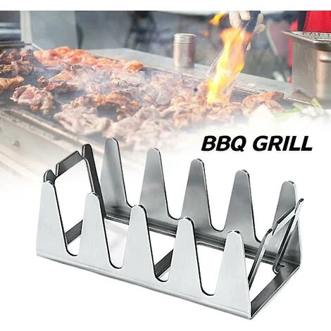 Fei Yu Grille De Gril Bavarois Rescher Rescher, Acier Inoxydable Robuste, Angle Idéal Pour La Viande, Grillage Indirect Facile 4 Fei Yu Grille De Gril Bavarois Rescher Rescher, Acier Inoxydable Robuste, Angle Idéal Pour La Viande, Grillage Indirect Facile – Image 2