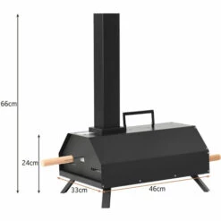 Fortuna Lai Four à Pizza Extérieur, Machine à Pizza, Four à Granulés De Pizza Avec Pierre à Pizza De 11 Pouces, Fer à Revêtement En Poudre -Four à pizza Soldes 2022 58208081 5