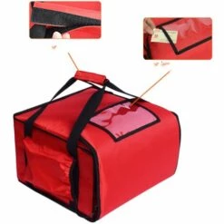 Thsinde Sac De Livraison Isotherme Pour Repas Chauds-sac à Pizza 16 Pouces -Four à pizza Soldes 2022 58371622 2