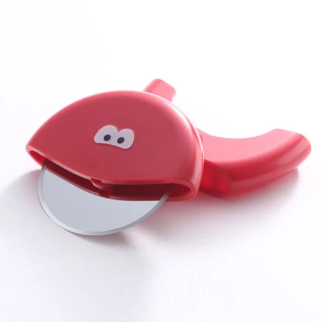 Thsinde Coupe-pizza Cuisine -Joli Couteau à Pizza En Acier Inoxydable-rouge 6 Thsinde Coupe-pizza Cuisine -Joli Couteau à Pizza En Acier Inoxydable-rouge – Image 4