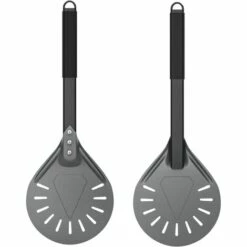 OUSUDELA Pelle à Pizza Perforée, Pizza Paddle En Aluminium Anodisé Dur Pour Four Pour La Cuisson De Pizzas Maison, Pains, Petite Pelle à Pizza Ronde, 7 Pouces -Four à pizza Soldes 2022 58831966 4