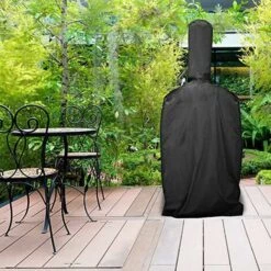 MACARON Housse De Protection Pour Four à Pizza, Extérieur Imperméable Et Résistante Oxford Au Charbon De Bois, Four, Fumoir, Barbecue（160x37x50cm Noir） LO-Ron -Four à pizza Soldes 2022 59164183 5
